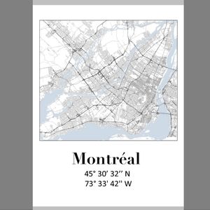 Montreal Street Map